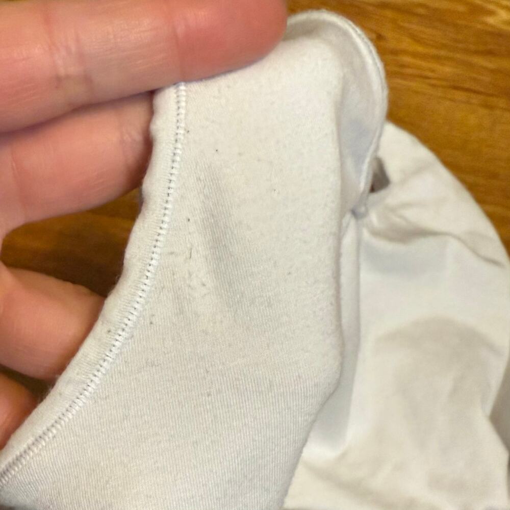 Calvin Klein Women’s 2XL White Racerback Bra Casual Basic Classic Print Retro - Picture 6 of 8